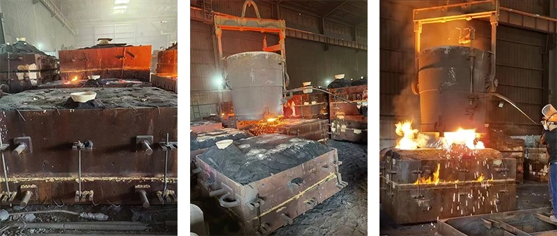 Aluminum sow mold production Aluminum sow mold production